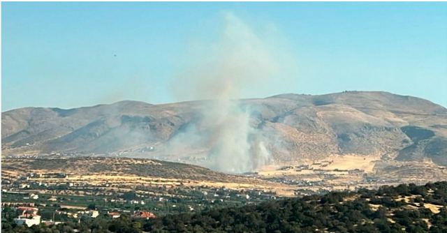 Πυρκαγιά στην Κερατέα - Προληπτική εκκένωση των οικισμών Φέριζα και Όλυμπος