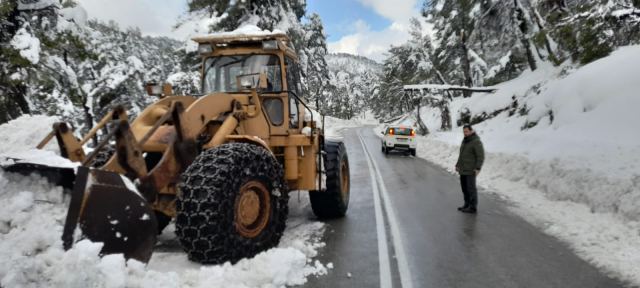 Περιφέρεια Στερεάς: Έτσι αντιμετωπίσαμε την κακοκαιρία