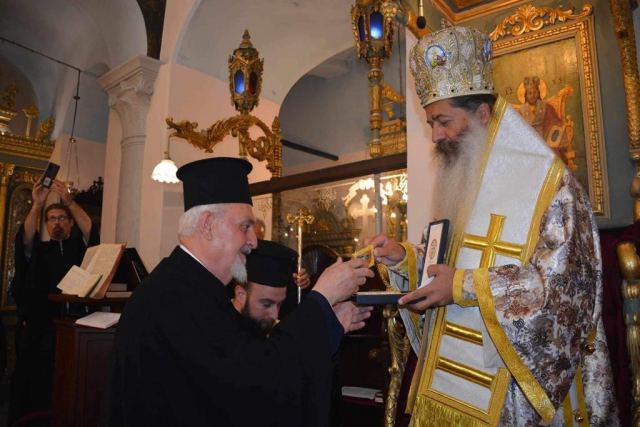 Ο Φθιώτιδος Συμεών στον τόπο του μαρτυρίου και της μαρτυρίας της Αγίας Ευφημίας