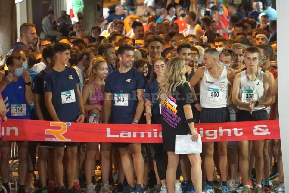 Πλούσιο φωτορεπορτάζ από το 7ο Lamia Night Run