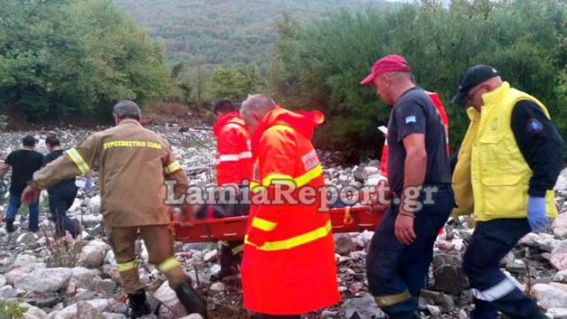 Επιχείρηση διάσωσης ζευγαριού στην ορεινή δυτική Φθιώτιδα (ΦΩΤΟ)