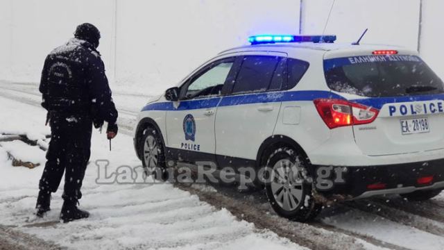 Χιόνισε το βράδυ στα ορεινά της Φθιώτιδας (ΦΩΤΟ)