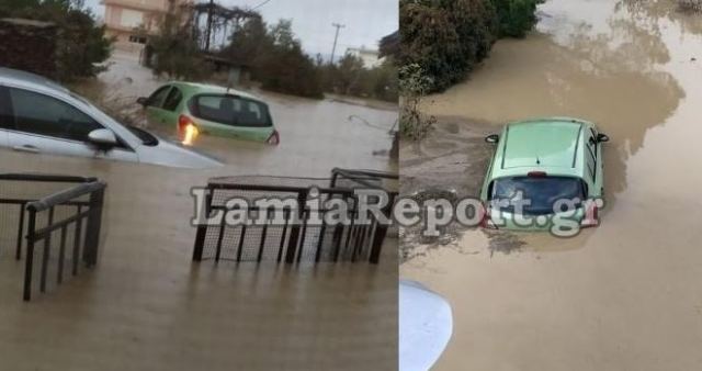 «Έπνιξε» περιουσίες ο Σπερχειός στη Λαμία - Δείτε εικόνες από ψηλά!