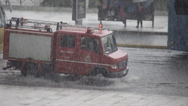 Βροχές, καταιγίδες και χαλάζι στη Φθιώτιδα