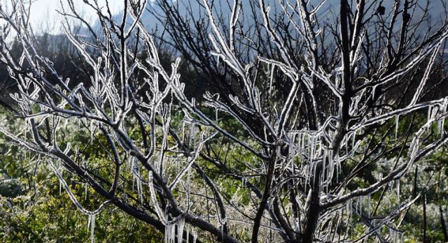 Σε Μαυρολιθάρι Φωκίδας και Βουτύρο Ευρυτανίας οι χαμηλότερες πρωινές θερμοκρασίες