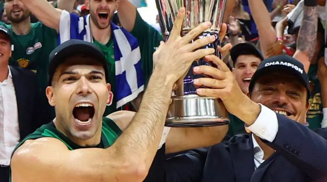 Ο Κώστας Σλούκας μετά την κατάκτηση της Euroleague με τον Παναθηναϊκό: «Μην τους λες τα όνειρά σου, δείξ’ τα»