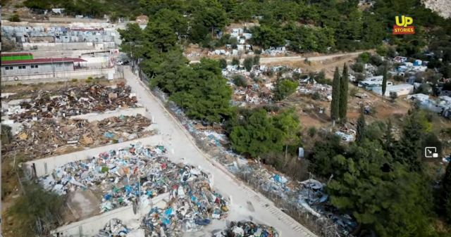 Ντρέπεται και η ντροπή: Η ιστορία της σκουπιδούπολης στη Σάμο στα σύνορα με την Τουρκία