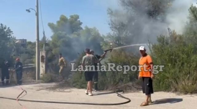 Θεολόγος: Πυρκαγιά μέσα στα σπίτια - ΒΙΝΤΕΟ