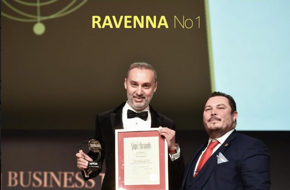 RAVENNA No1: Διάκριση στα Superbrands για 2η συνεχή φορά!