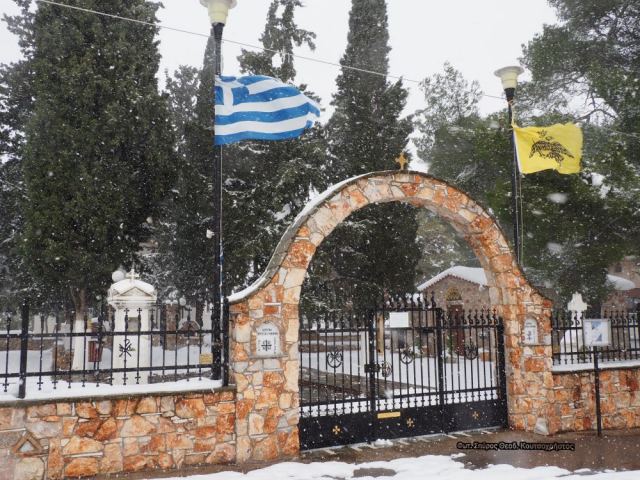 Φωτογραφικά στιγμιότυπα από την χιονισμένη 