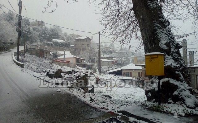 Ψυχρή εισβολή και στη Φθιώτιδα...