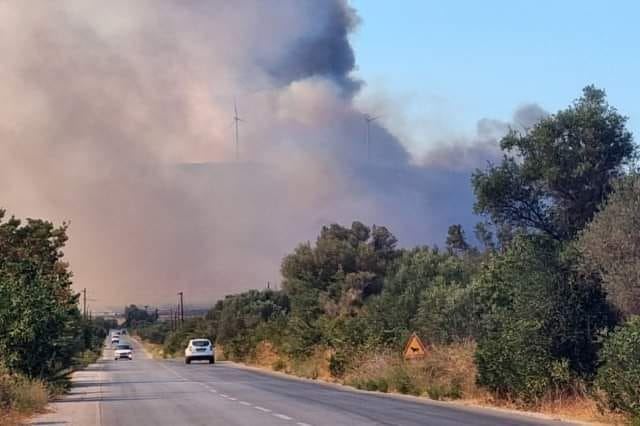 Έκτακτη ενημέρωση για την μεγάλη πυρκαγιά στην Νότια Εύβοια