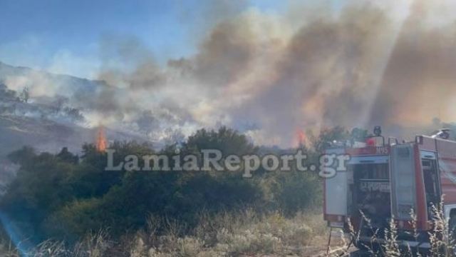 Μεγάλη πυρκαγιά στην Εύβοια