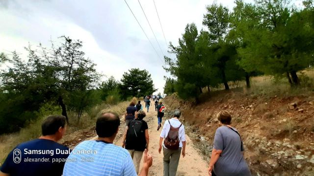 Όμιλος Φίλων Δάσους: Πεζοπορία στο λόφο του Προφήτη Ηλία Λαμίας