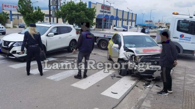 Λαμία: Δεύτερο τροχαίο μέσα σε ένα 24ωρο στην ίδια διασταύρωση