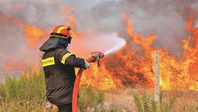 Συναγερμός για πυρκαγιά στο Αυλάκι Στυλίδας