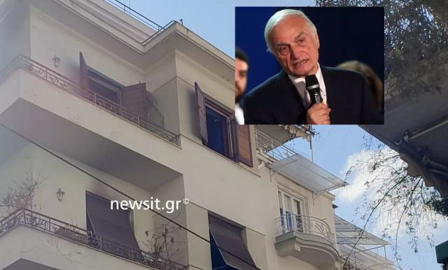 Ο Μανώλης Μαυρομμάτης και η σύζυγός του στο νοσοκομείο μετά από φωτιά στο διαμέρισμά τους