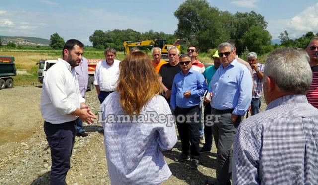 Φάνης Σπανός: Ξεκινούν τα έργα που θωρακίζουν αντιπλημμυρικά τη Φθιώτιδα