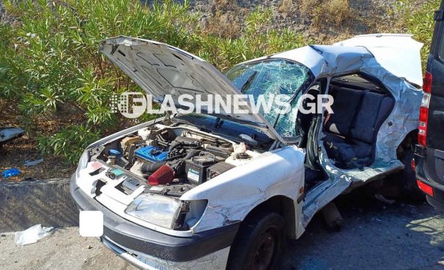 Σοκάρουν οι φωτογραφίες από το φοβερό τροχαίο στα Χανιά - Σκοτώθηκαν τρεις νέοι, ο ένας 15 ετών