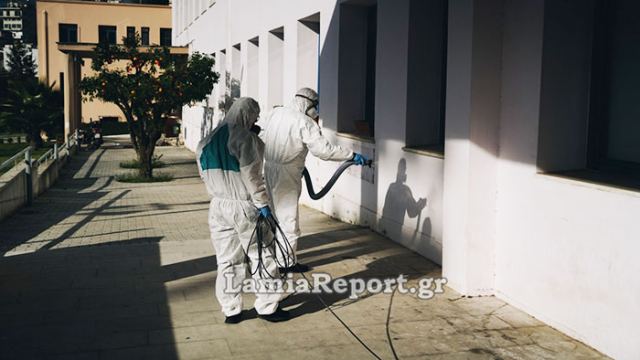 Λαμία: Προληπτικά μέτρα και στο Δημαρχείο μετά το κρούσμα σε συγγενικό πρόσωπο υπαλλήλου