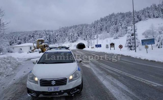 Ευρυτανία: Βελτιωμένη η κατάσταση στους επαρχιακούς  δρόμους