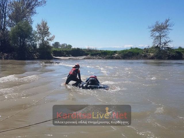 Τραγωδία στον Πηνειό: Προσπάθησε να περάσει με το τρακτέρ του και πνίγηκε