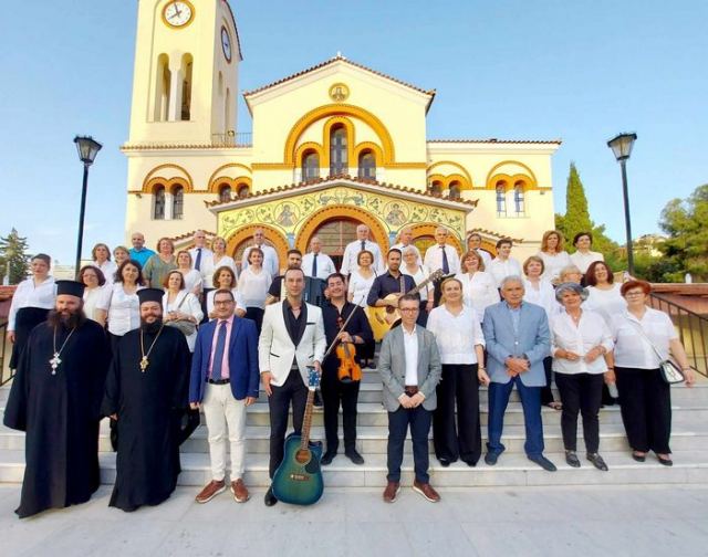 Φιόρα τιμής για τον Άγιο Ηρωδίωνα