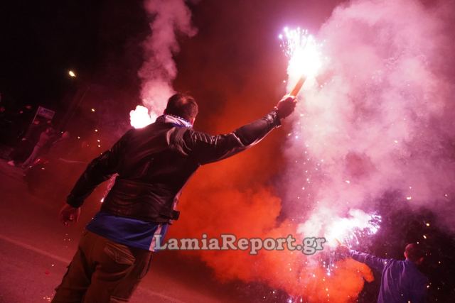 ΠΑΣ Λαμία: Τους αποθέωσαν για την ιστορική νίκη (ΒΙΝΤΕΟ-ΦΩΤΟ)