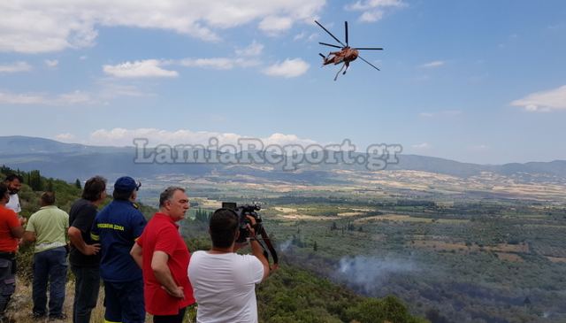 Φθιώτιδα: Όλα δείχνουν εμπρησμό στην Τιθορέα