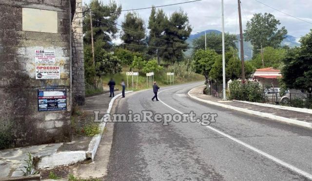 Λαμία: Έπεσε με το μηχανάκι πάνω στον τοίχο - ΒΙΝΤΕΟ