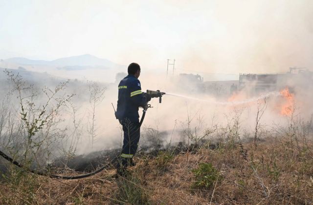 Φωτιά στον Ασπρόπυργο: Τεράστια κινητοποίηση της πυροσβεστικής