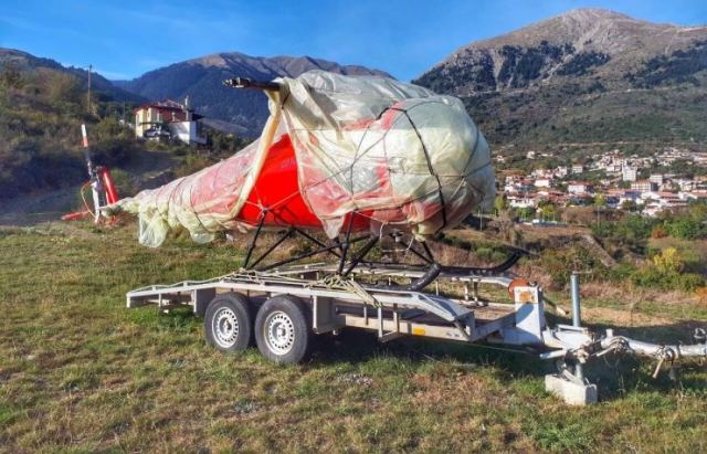 Στο Καρπενήσι βρήκαν το κλεμμένο ελικόπτερο