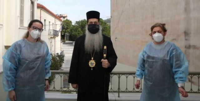 Ο Συμεών παραχωρεί τις Εκκλησίες για αίθουσες σχολείων και τα Πνευματικά Κέντρα για εμβολιασμούς