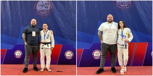 5 στα 5 στην Εθνική ομάδα Jiu-Jitsu της Ελλάδος για τους Λαμιώτες αθλητές!