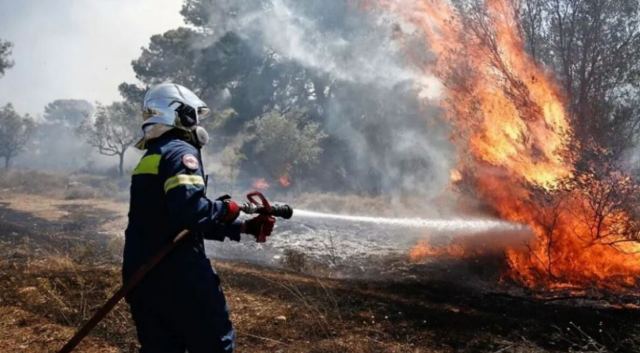 Φωτιά στην Κέρκυρα - Ρίψεις από 5 αεροσκάφη