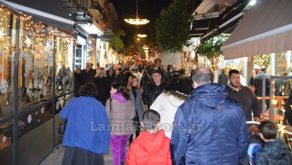 Λαμία: Και η νύχτα έγινε…. «Λευκή»! (ΒΙΝΤΕΟ-ΦΩΤΟ)