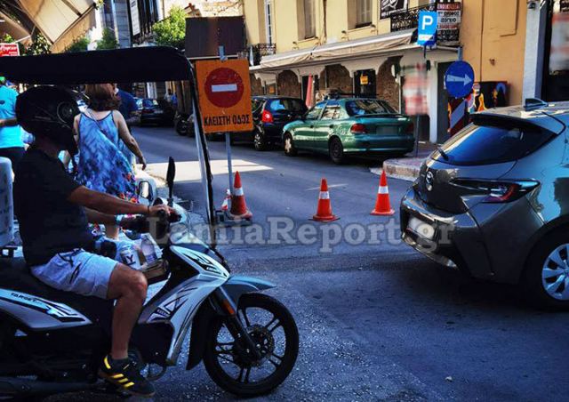 Λαμία: Διακοπή κυκλοφορίας στην οδό Βενιζέλου